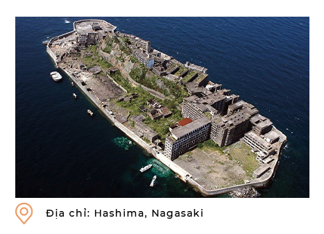Địa chỉ: Hashima, Nagasaki